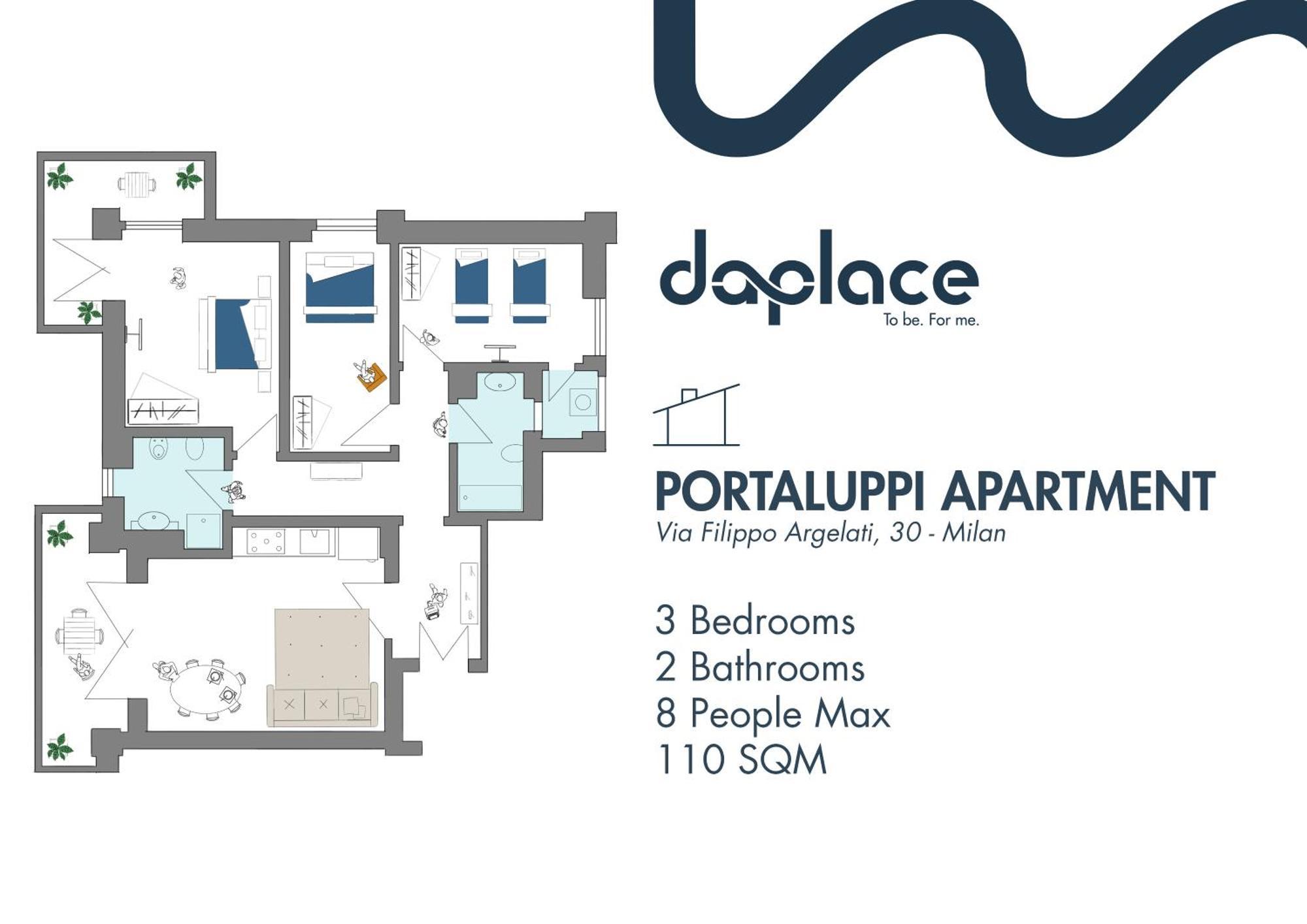 Daplace - Portaluppi Apartment Milan Bagian luar foto